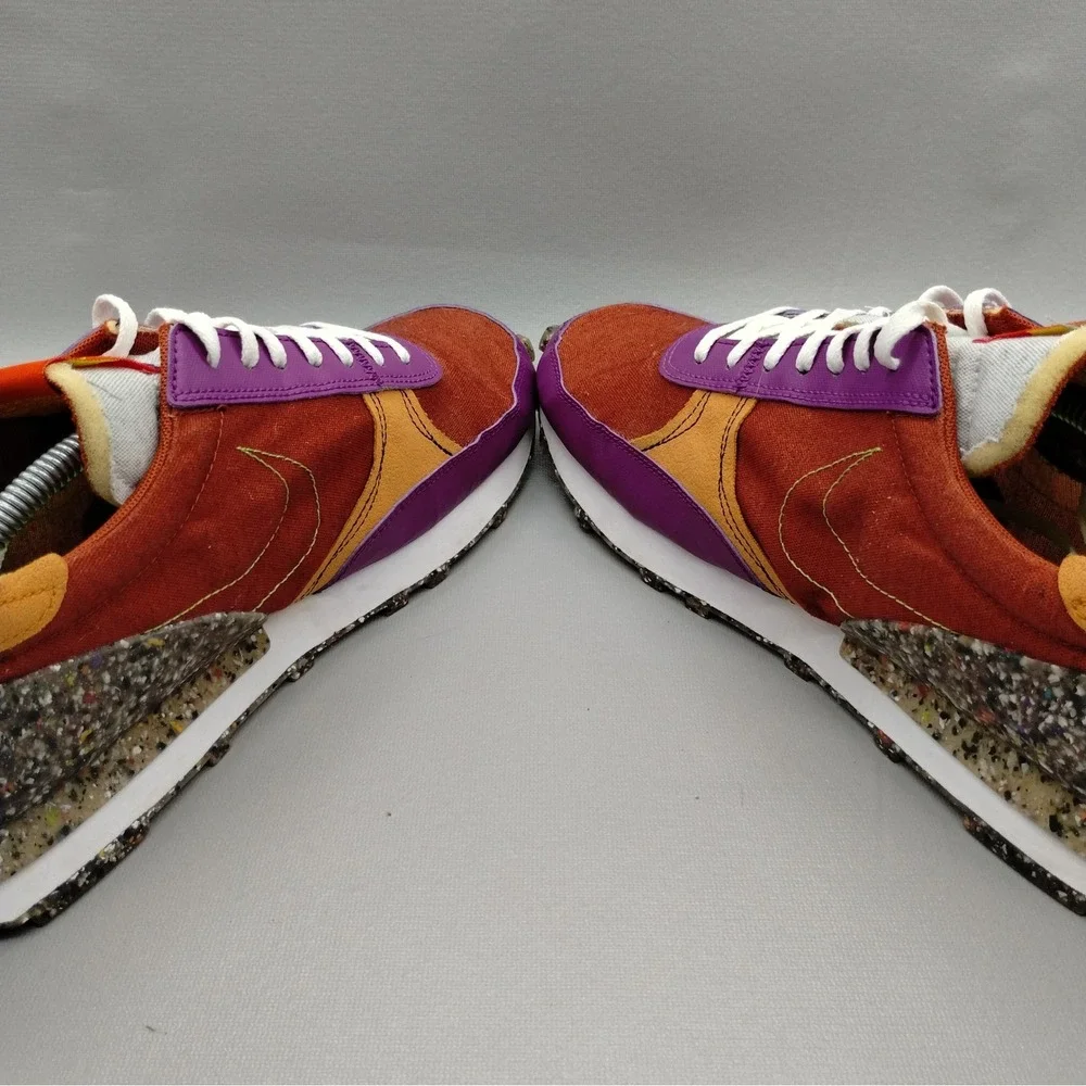 Nike Daybreak Type Mens Rugged Orange University Gold Purple CZ9926-800 Rare